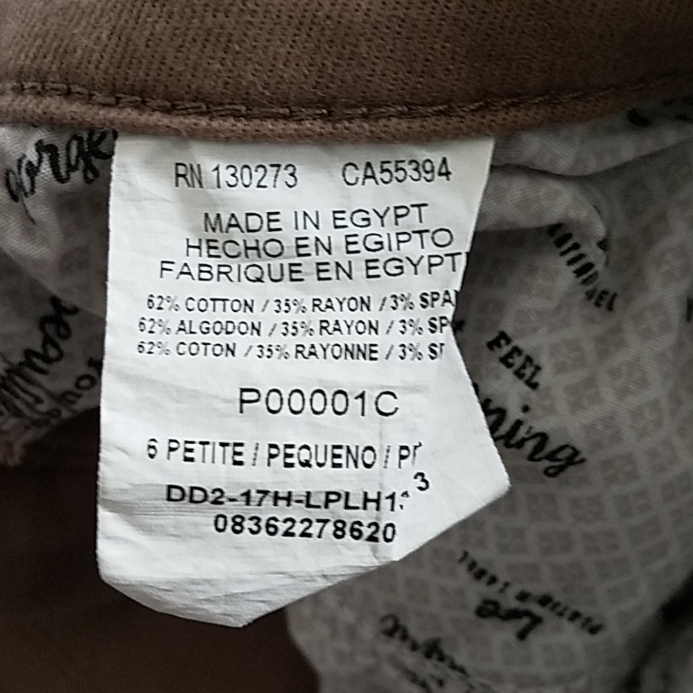 LEE PLATINUM LABEL JEANS SIZE 6P - Picture 3 of 5